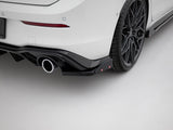 Rear Side Splitters V.4 + Flaps compatible with Volkswagen Golf GTI / GTE Mk8