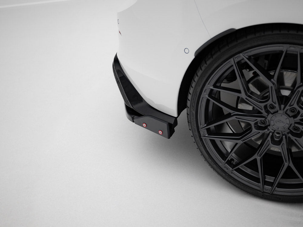 Rear Side Splitters V.4 + Flaps compatible with Volkswagen Golf GTI / GTE Mk8