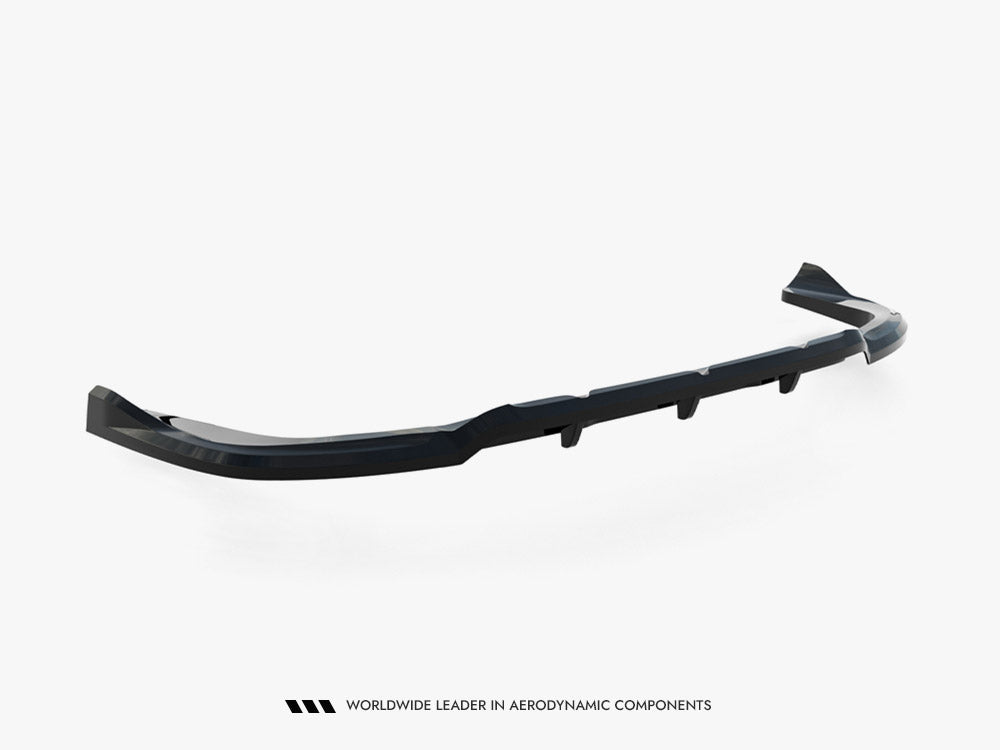 Central Rear Splitter (Vertical Bars) compatible with Lexus RX Mk4 Facelift