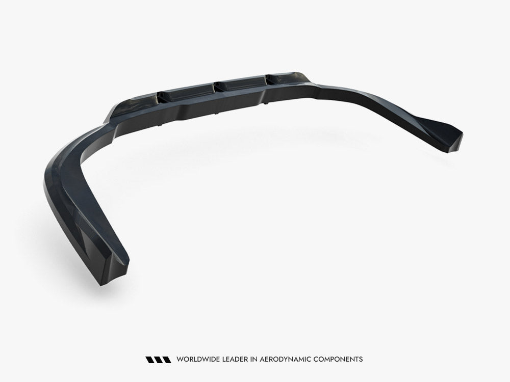 Central Rear Splitter (Vertical Bars) compatible with Lexus RX Mk4 Facelift