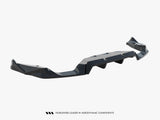 Rear Splitter (Vertical Bars) compatible with BMW X2 M35i U10