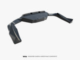Rear Splitter (Vertical Bars) compatible with BMW X2 M35i U10