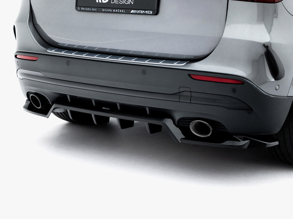 Rear Splitter (Vertical Bars) compatible with Mercedes-AMG GLA 35 H247 Facelift