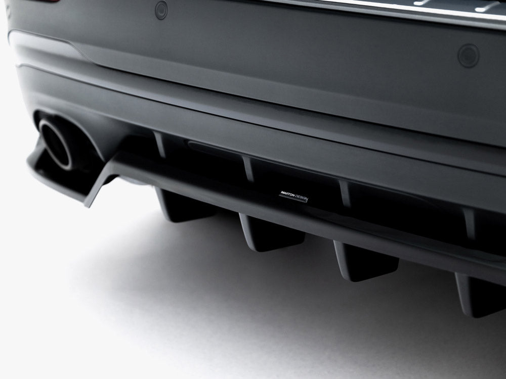 Rear Splitter (Vertical Bars) compatible with Mercedes-AMG GLA 35 H247 Facelift