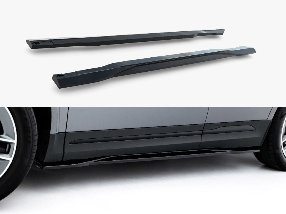 Side Skirts Diffusers compatible with Mercedes-AMG GLA 35 H247 Facelift