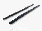 Side Skirts Diffusers compatible with Mercedes-AMG GLA 35 H247 Facelift