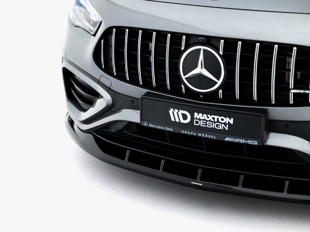 Front Splitter V.2 compatible with Mercedes-AMG GLA 35 H247 Facelift