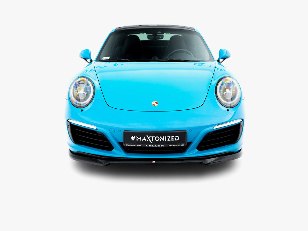 Front Splitter V.1 compatible with Porsche 911 Carrera 991 Facelift