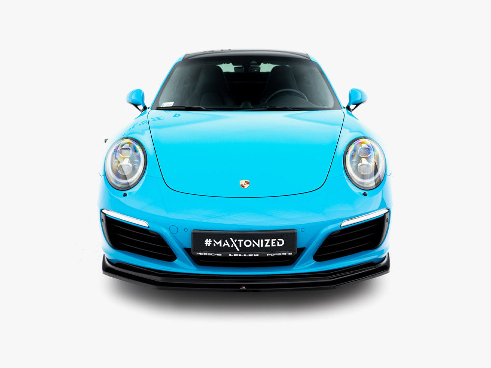 Front Splitter V.2 compatible with Porsche 911 Carrera 991 Facelift