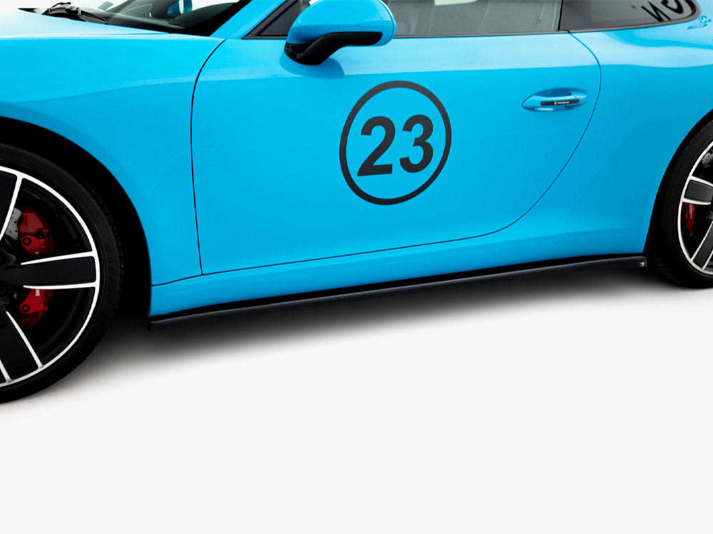 Side Skirt Diffusers compatible with Porsche 911 Carrera 991 Facelift