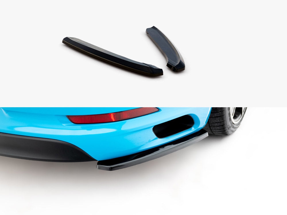 Rear Side Splitters compatible with Porsche 911 Carrera 991 Facelift