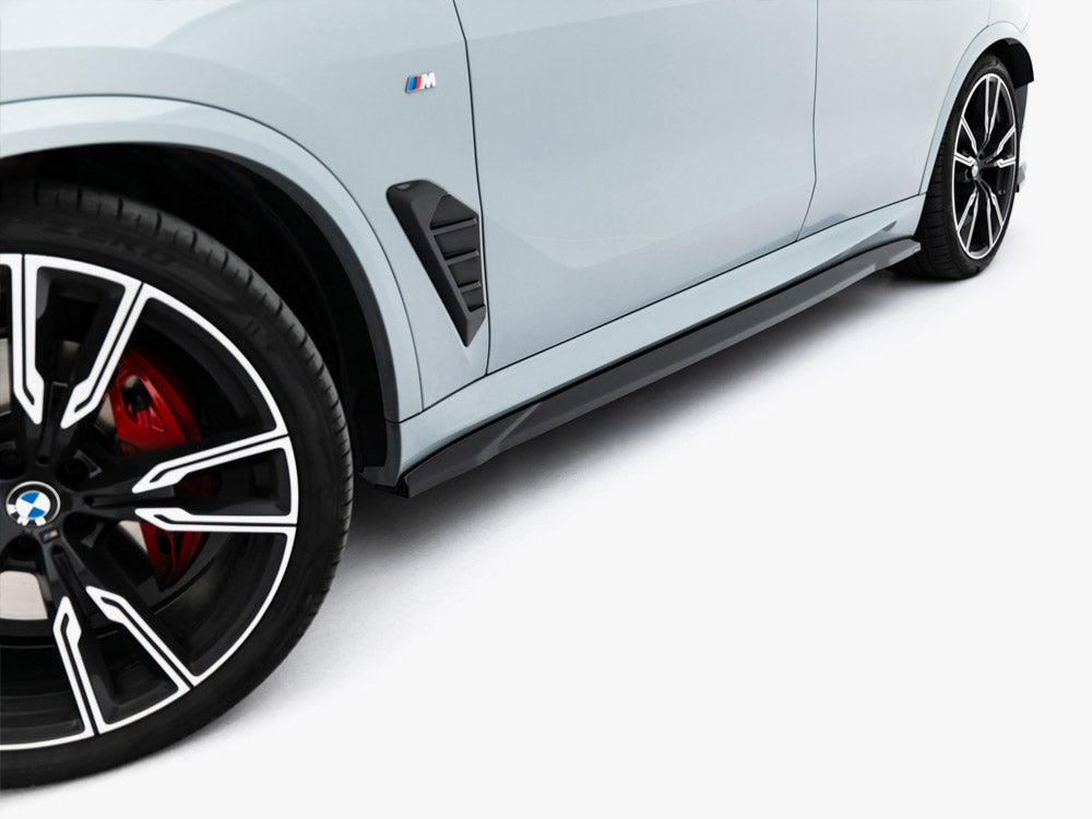 Side Skirts Diffusers V.1 compatible with BMW X5 M-Pack G05 Facelift