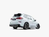 Rear Splitter (Vertical Bars) V.1 compatible with BMW X5 M-Pack G05 Facelift