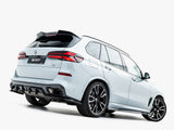 Rear Splitter (Vertical Bars) V.1 compatible with BMW X5 M-Pack G05 Facelift