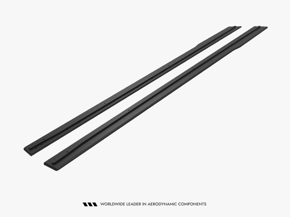 Street PRO Side Skirts Diffusers compatible with Ford Mustang GT Mk7
