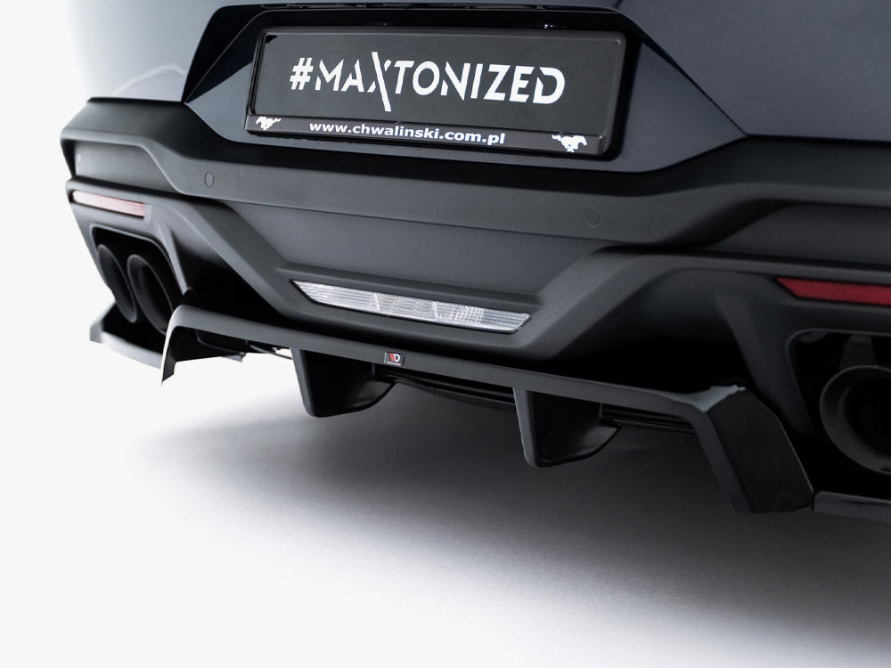 Rear Splitter (Vertical Bars) compatible with Ford Mustang Dark Horse Mk7