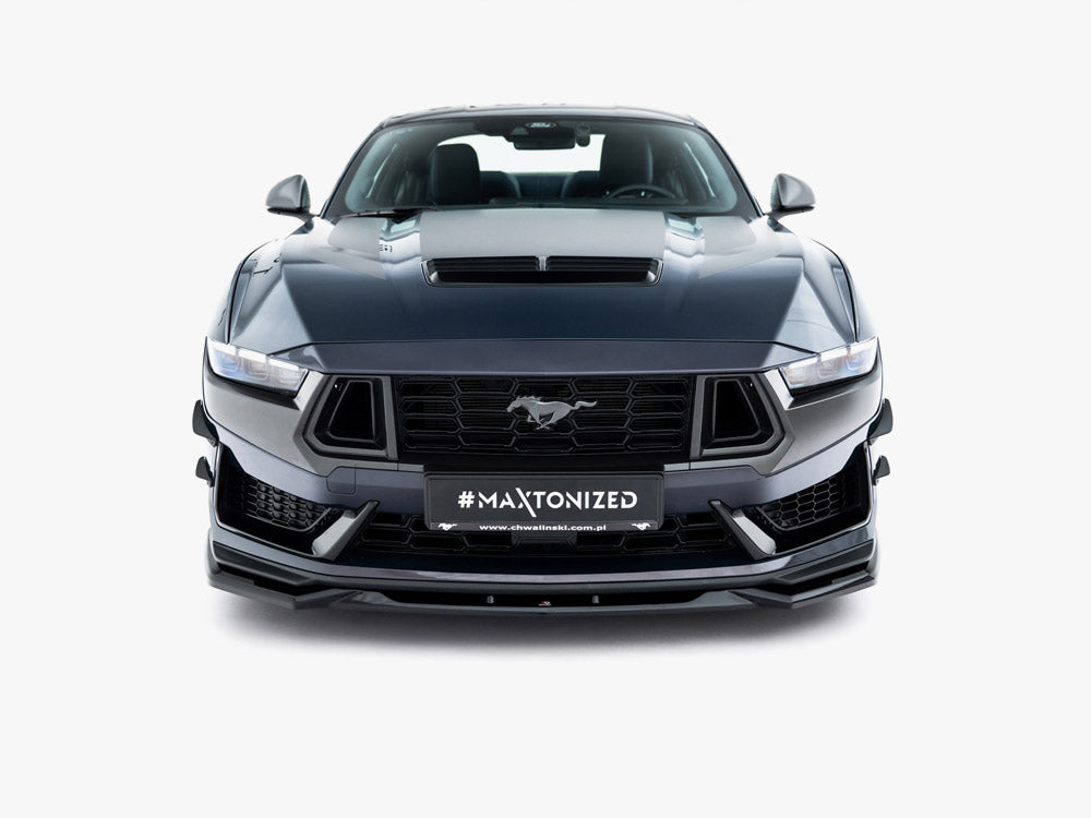 Front Splitter V.2 compatible with Ford Mustang Dark Horse Mk7