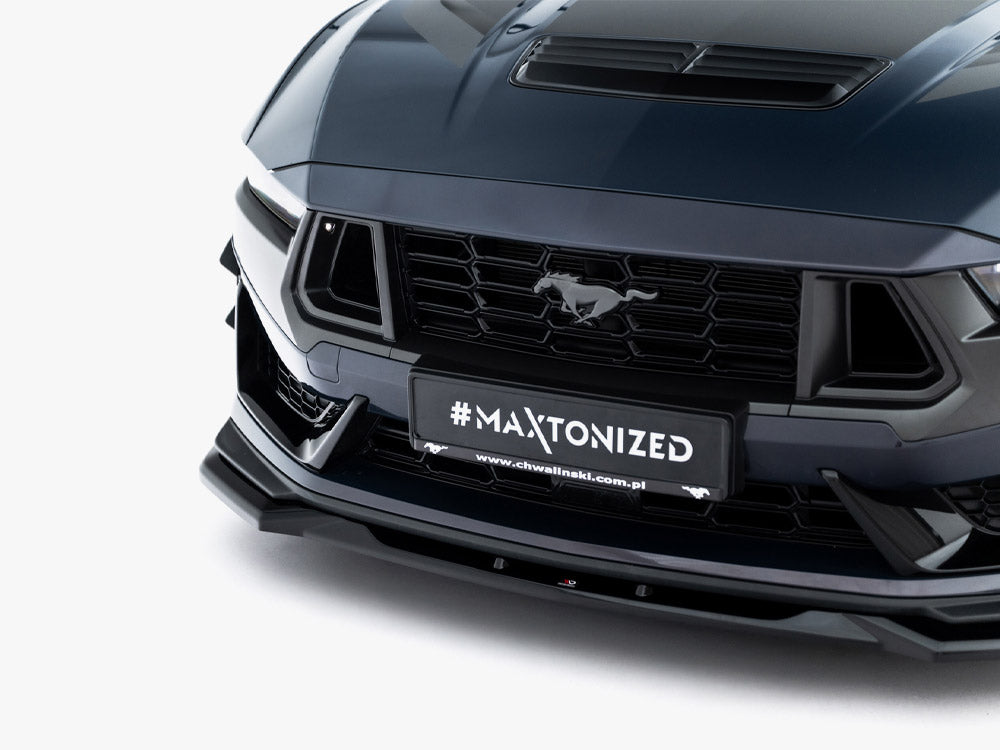 Front Splitter V.2 compatible with Ford Mustang Dark Horse Mk7