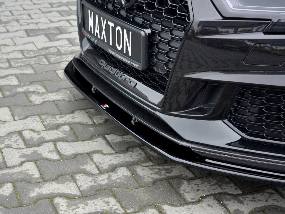 Front Splitter V.1 compatible with Audi RS 3 Sportback 8V Facelift