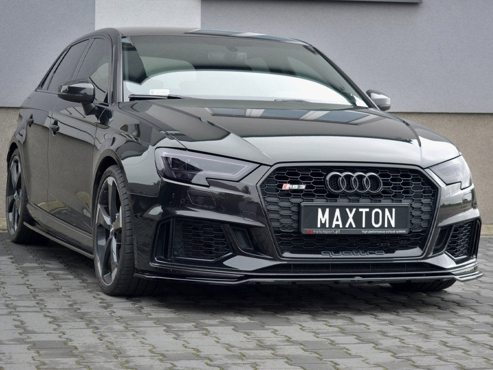 Front Splitter V.2 compatible with Audi RS 3 Sportback 8V Facelift