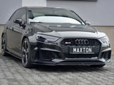 Front Splitter V.2 compatible with Audi RS 3 Sportback 8V Facelift