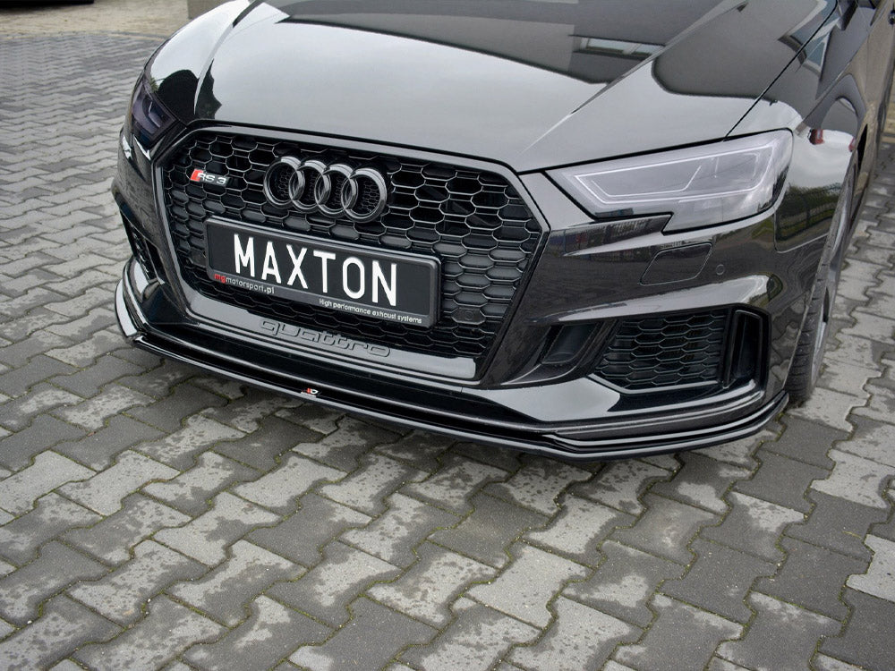 Front Splitter V.2 compatible with Audi RS 3 Sportback 8V Facelift