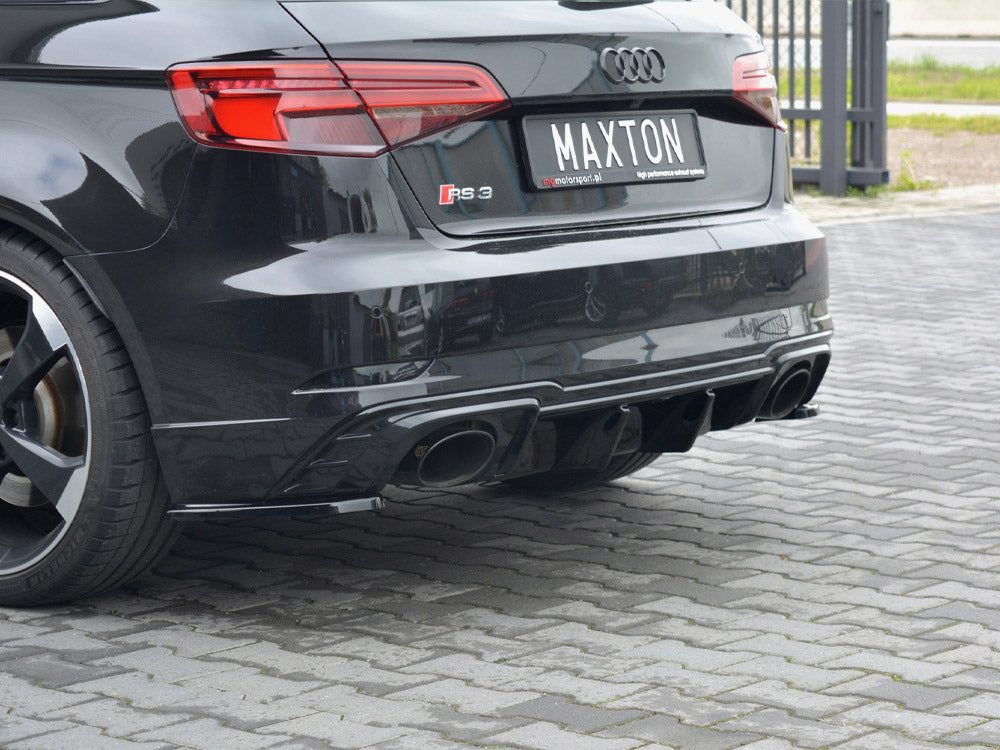 Rear Side Splitters compatible with Audi RS 3 Sportback 8V Facelift