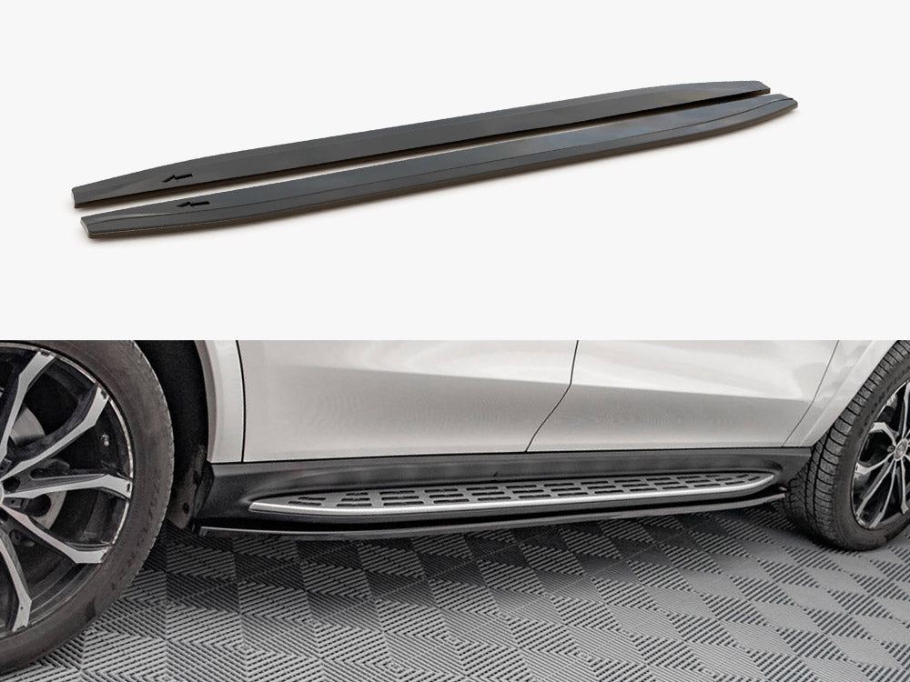 Side Skirt Diffusers V.1 compatible with Mercedes-Benz GLS AMG Line X167 / X167 Facelift