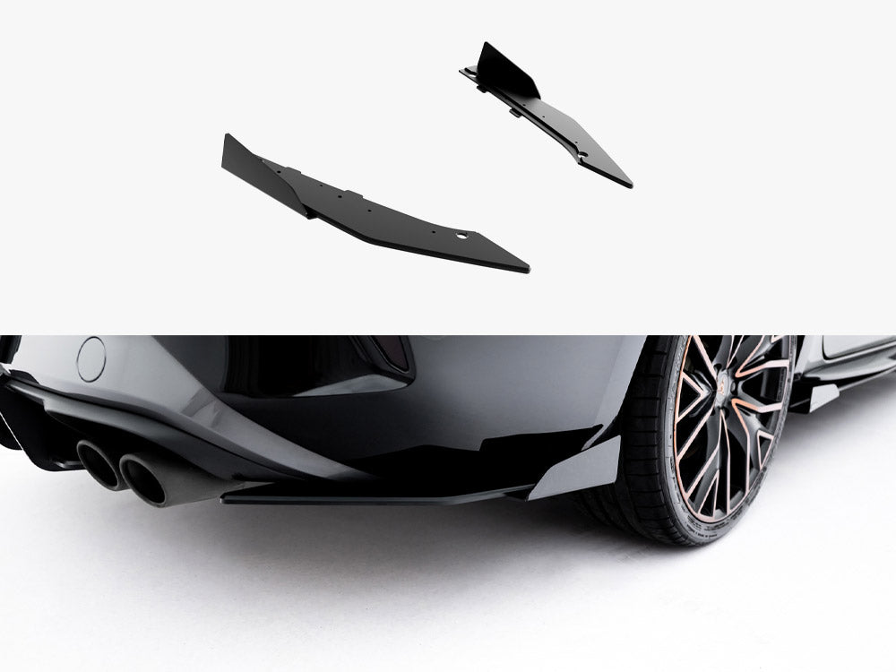 Street PRO Rear Side Splitters + Flaps compatible with CUPRA Leon ST Mk1 Facelift