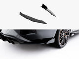 Street PRO Rear Side Splitters + Flaps compatible with CUPRA Leon ST Mk1 Facelift