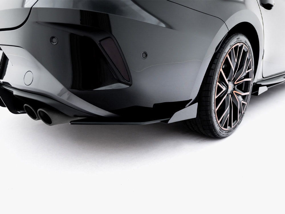 Street PRO Rear Side Splitters + Flaps compatible with CUPRA Leon ST Mk1 Facelift