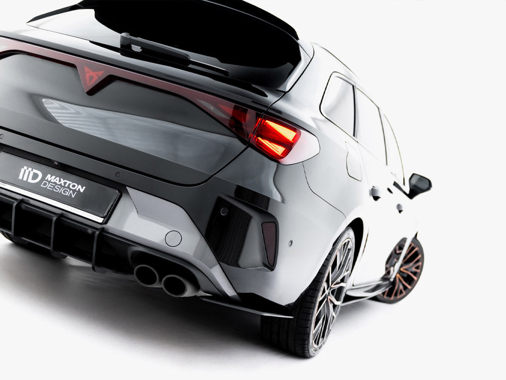 Street PRO Rear Side Splitters compatible with CUPRA Leon ST Mk1 Facelift