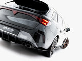 Street PRO Rear Side Splitters compatible with CUPRA Leon ST Mk1 Facelift