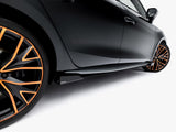 Street PRO Side Skirt Diffusers + Flaps compatible with CUPRA Leon ST / Hatchback Aero Mk1 / Mk1 Facelift