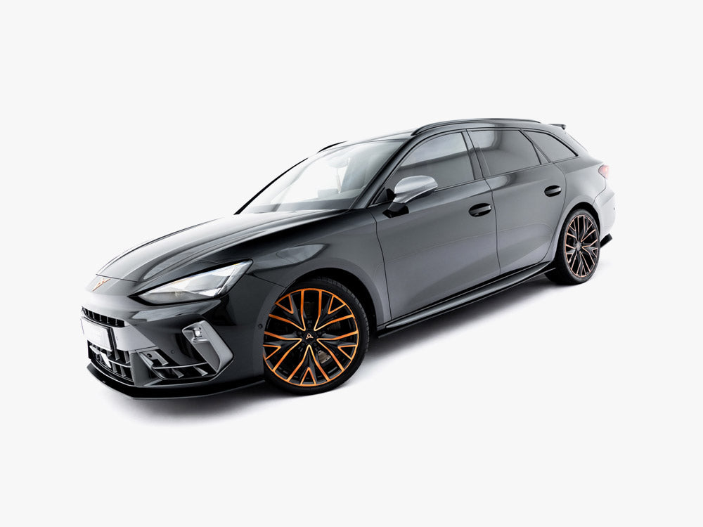 Street PRO Side Skirt Diffusers compatible with CUPRA Leon ST / Hatchback Aero Mk1 / Mk1 Facelift