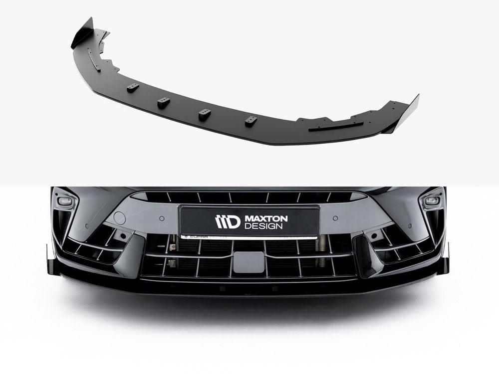 Street PRO Front Splitter + Flaps compatible with CUPRA Leon ST Mk1 Facelift