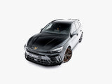 Street PRO Front Splitter + Flaps compatible with CUPRA Leon ST Mk1 Facelift