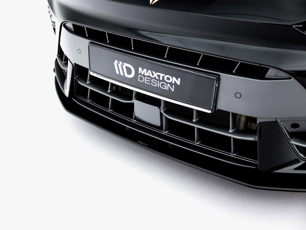 Street PRO Front Splitter + Flaps compatible with CUPRA Leon ST Mk1 Facelift