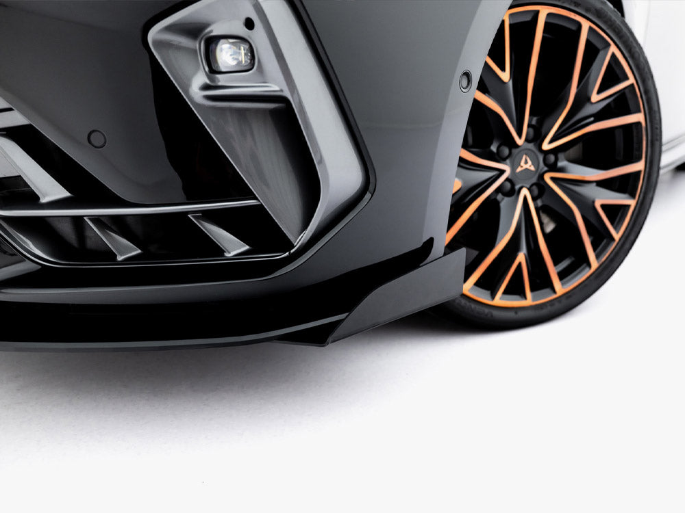 Street PRO Front Splitter + Flaps compatible with CUPRA Leon ST Mk1 Facelift