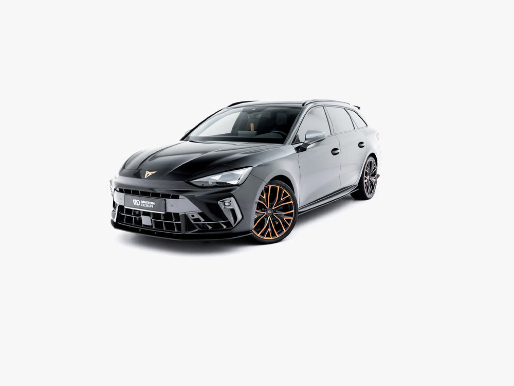 Street PRO Front Splitter compatible with CUPRA Leon ST Mk1 Facelift