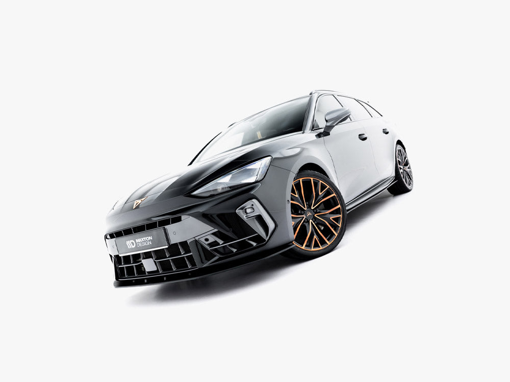 Street PRO Front Splitter compatible with CUPRA Leon ST Mk1 Facelift