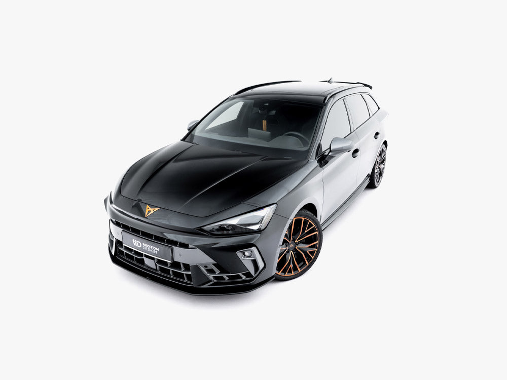 Street PRO Front Splitter compatible with CUPRA Leon ST Mk1 Facelift