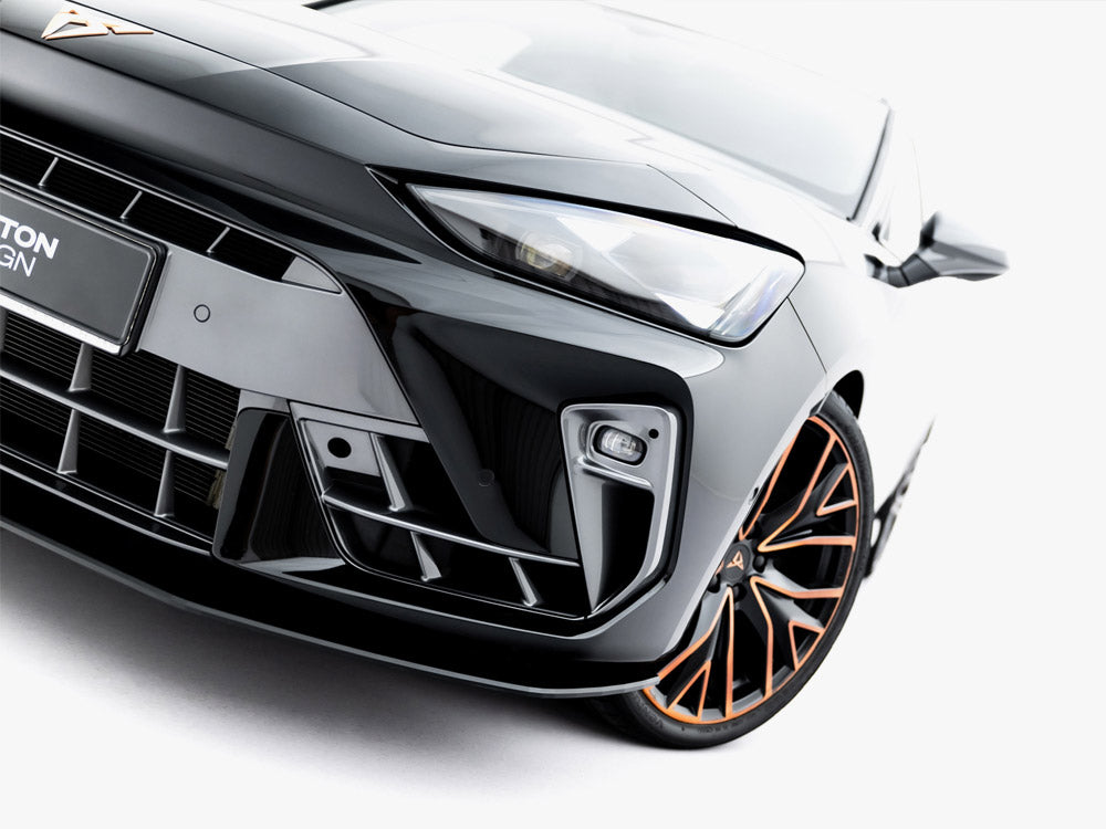 Street PRO Front Splitter compatible with CUPRA Leon ST Mk1 Facelift