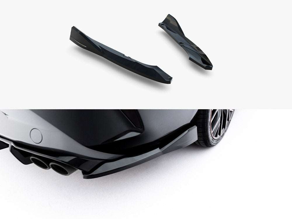 Rear Side Splitters V.6 compatible with CUPRA Leon ST Mk1 Facelift