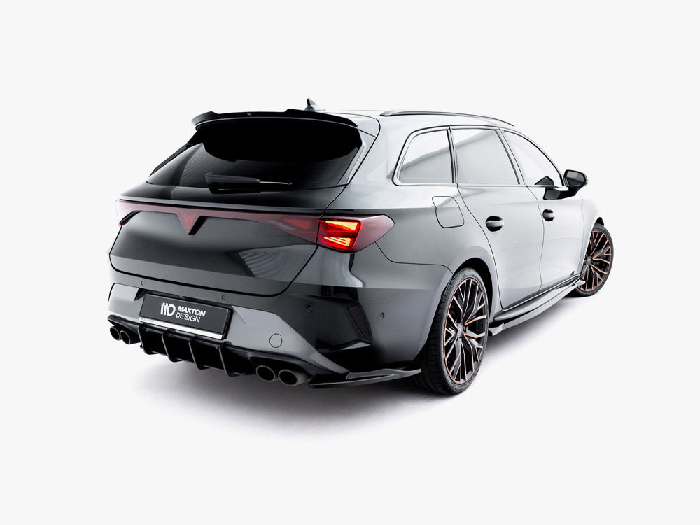 Rear Side Splitters V.4 compatible with CUPRA Leon ST Mk1 Facelift