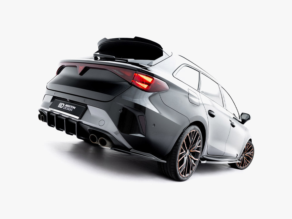 Rear Side Splitters V.4 compatible with CUPRA Leon ST Mk1 Facelift