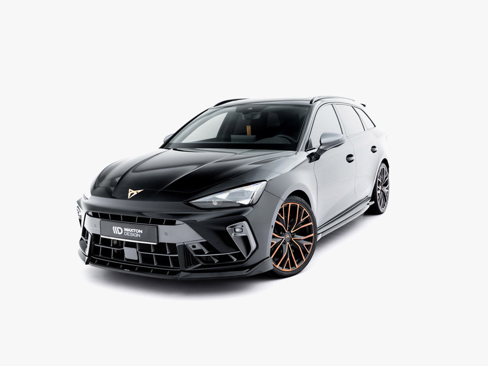 Front Splitter V.1 compatible with CUPRA Leon ST Mk1 Facelift