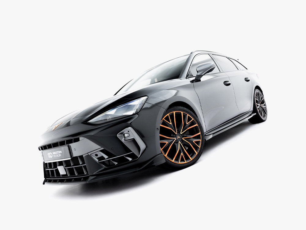 Front Splitter V.1 compatible with CUPRA Leon ST Mk1 Facelift