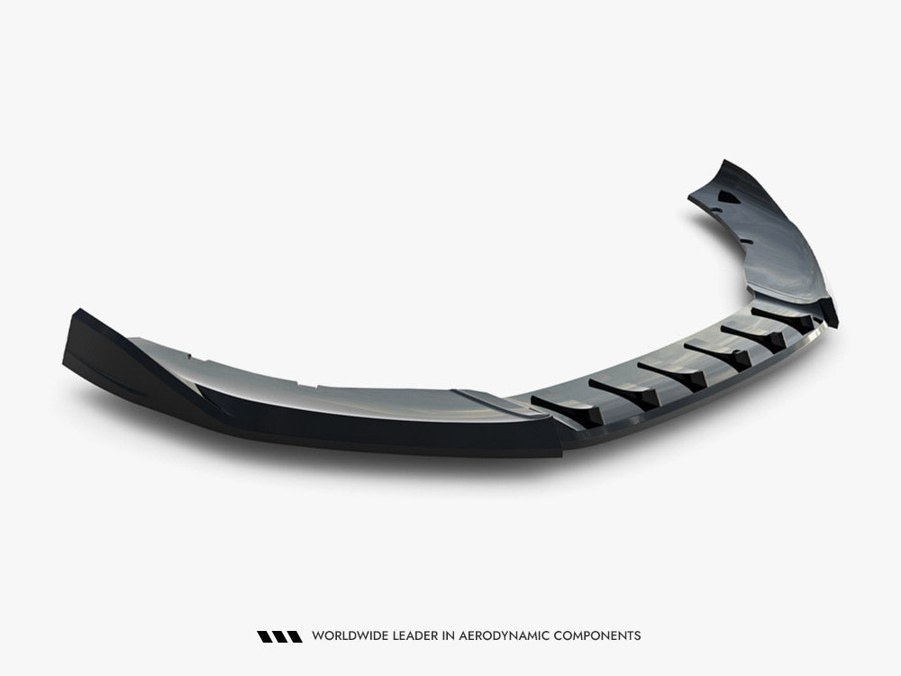 Front Splitter V.1 compatible with CUPRA Leon ST Mk1 Facelift