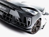 Front Splitter V.1 compatible with CUPRA Leon ST Mk1 Facelift